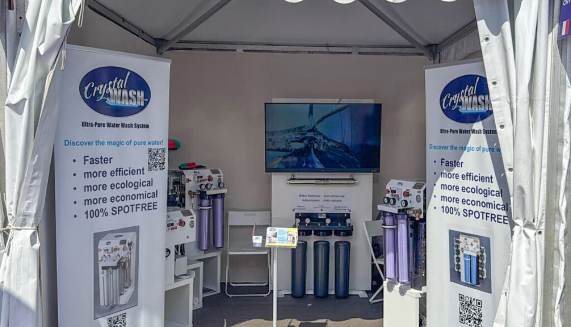 CRYSTAL WASH at Cannes Yachting Festival